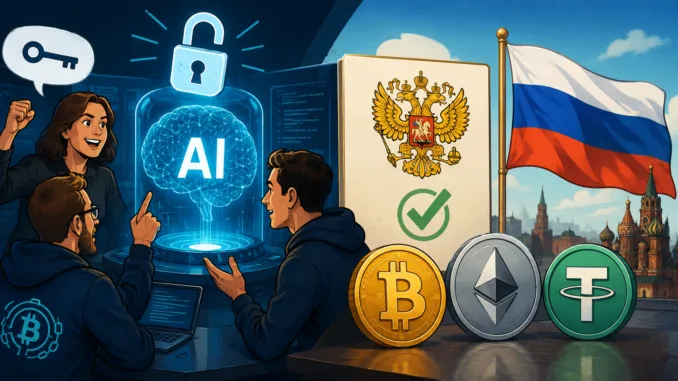 KI-Kryptobranche-Bitcoin-Ethereum-USDT-Russland