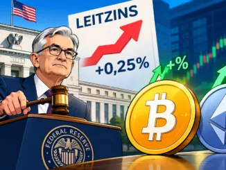 Bitcoin-Ethereum-Notenbank-Fed-Leitzins-Erhöhung