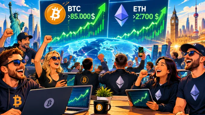 Bitcoin-Ethereum-Rallye-Stimmung
