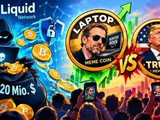 Bitcoin-Hack-Liquid-Network-Laptop-Biden-Trump-Meme-Coin