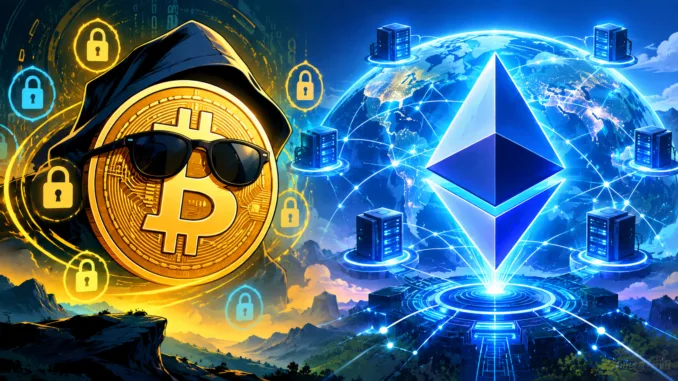 Bitcoin-Privacy-Coin-Ethereum-Weltcomputer