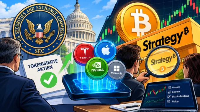 SEC-Token-Aktien-Innovation-Bitcoin-Unternehmen-Analyse