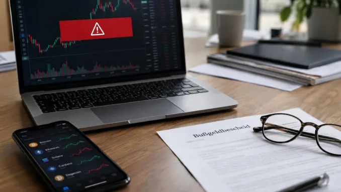 BaFin warnt vor Website elitfinanz(.)com: Kryptohandel ohne Zulassung