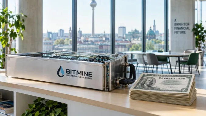 Bitmine Immersion zu Ethereum, Deutsche Bitcoin Steuer — Block-Builders Briefing