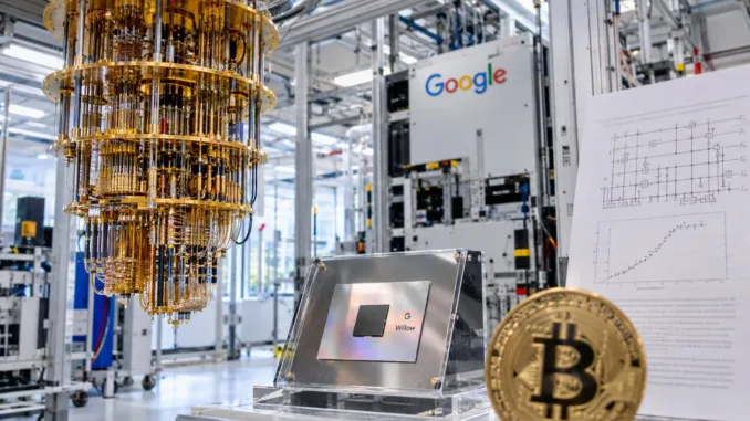 Google-Quantenchip Willow: 40-mal weniger Fehler, kein Bitcoin-Angriff