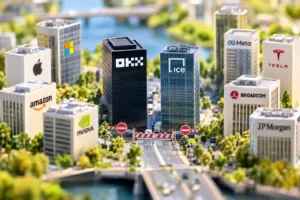 Neun US-Konzerne blocken Aktien-Token bei OKX und ICE