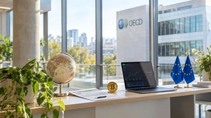 OECD: 46 Länder tauschen ab 2027 deine Bitcoin-Daten aus