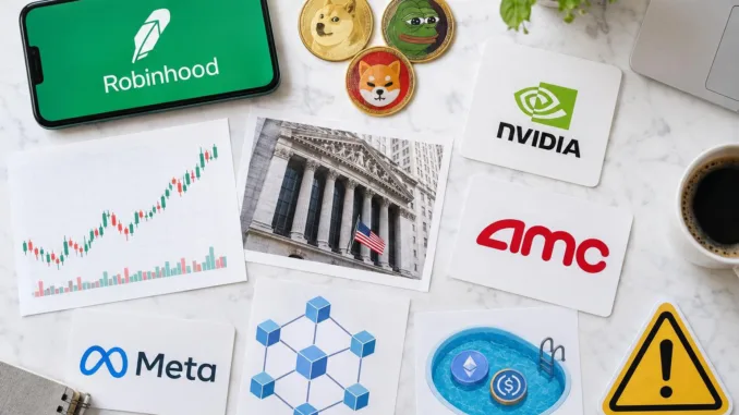 Robinhood Stock Tokens: 440 Mio. Dollar Memecoin-Fieber